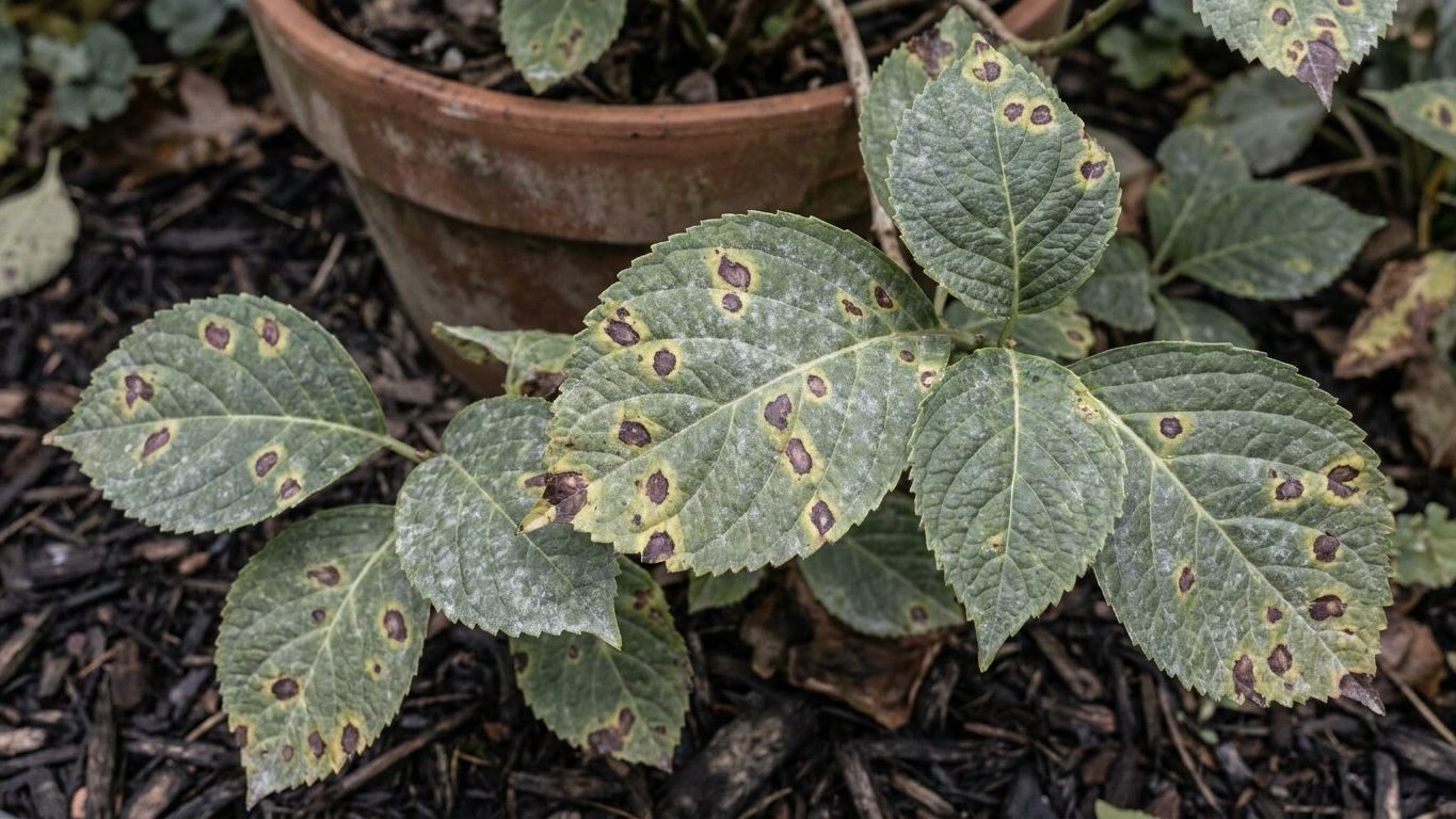 Hydrangea Diseases: Leaf Spot, Mildew, Wilt and Rot
