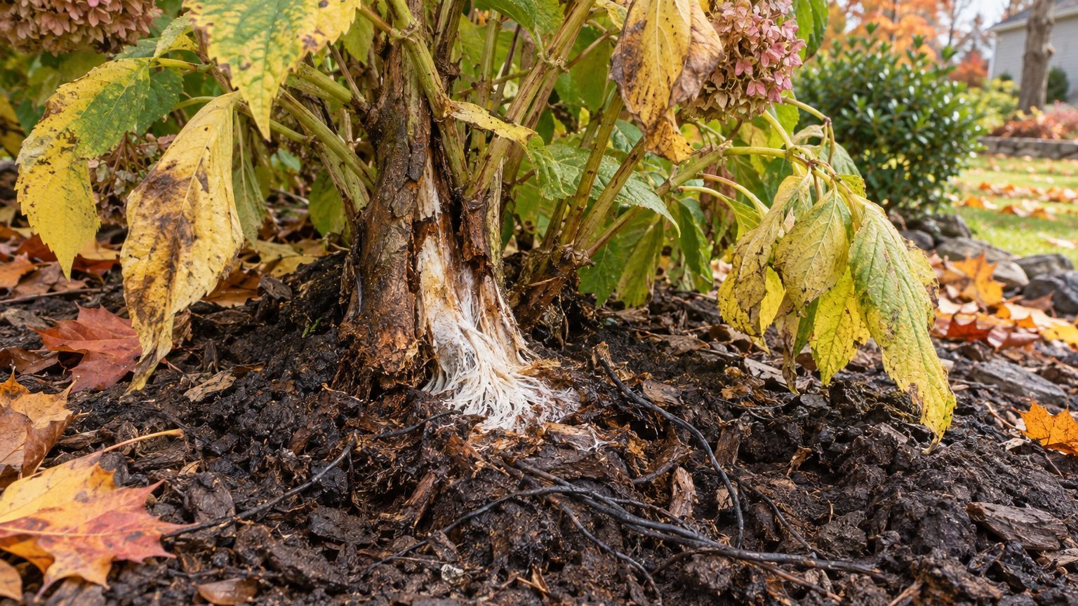 Armillaria Root Rot on Hydrangeas: Signs, Treatment and Prevention