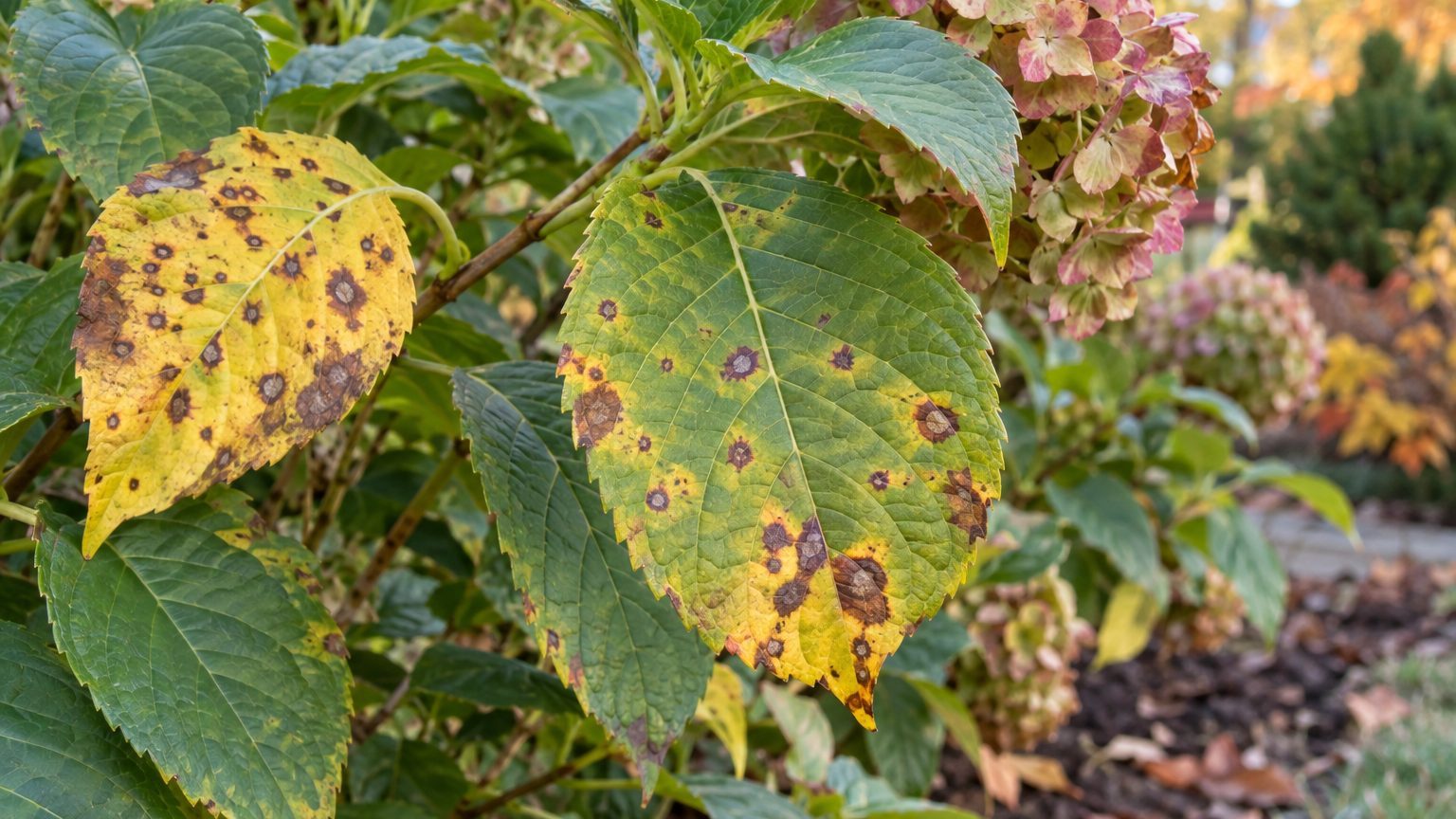 Cercospora Leaf Spot on Hydrangeas: Signs, Treatment and Prevention
