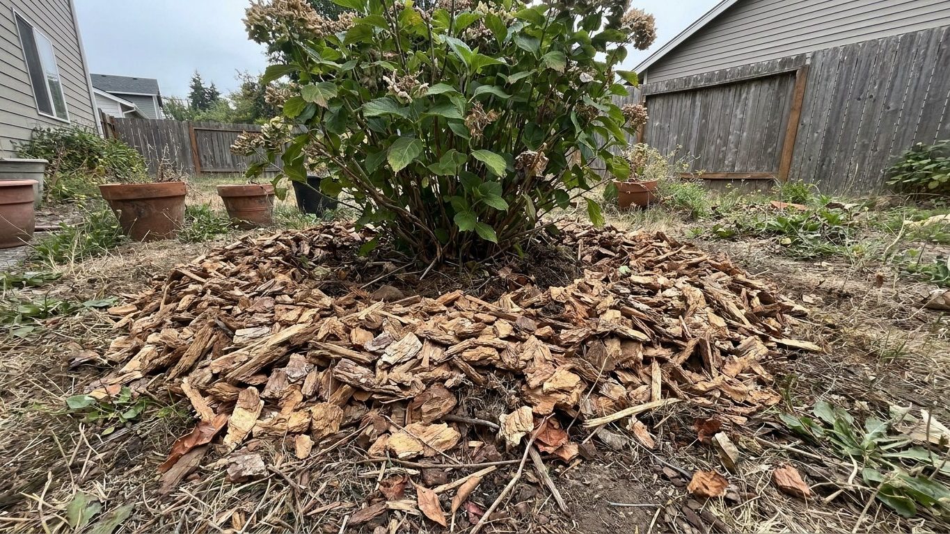Mulching Hydrangeas: When, How Deep and What to Use
