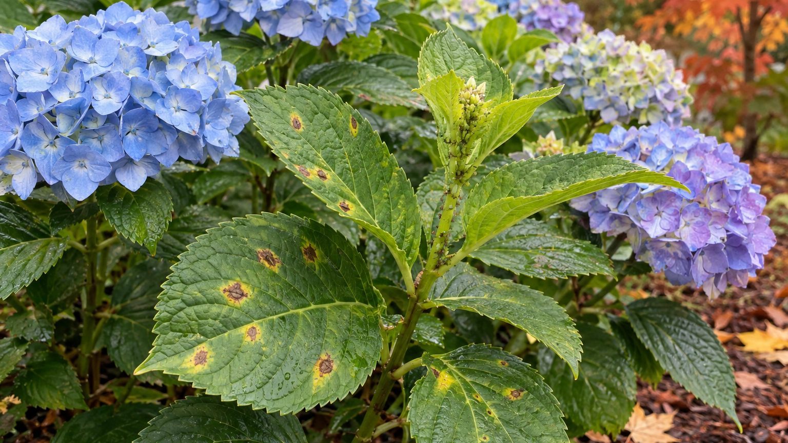 Hydrangea Pests and Diseases in New Hampshire