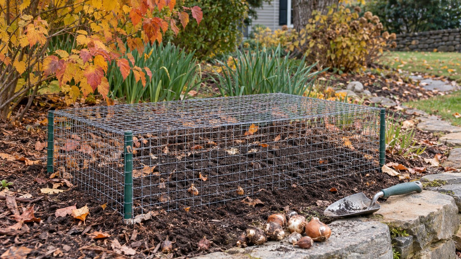 Deer- and Squirrel-Proof Bulbs, and How to Protect Them