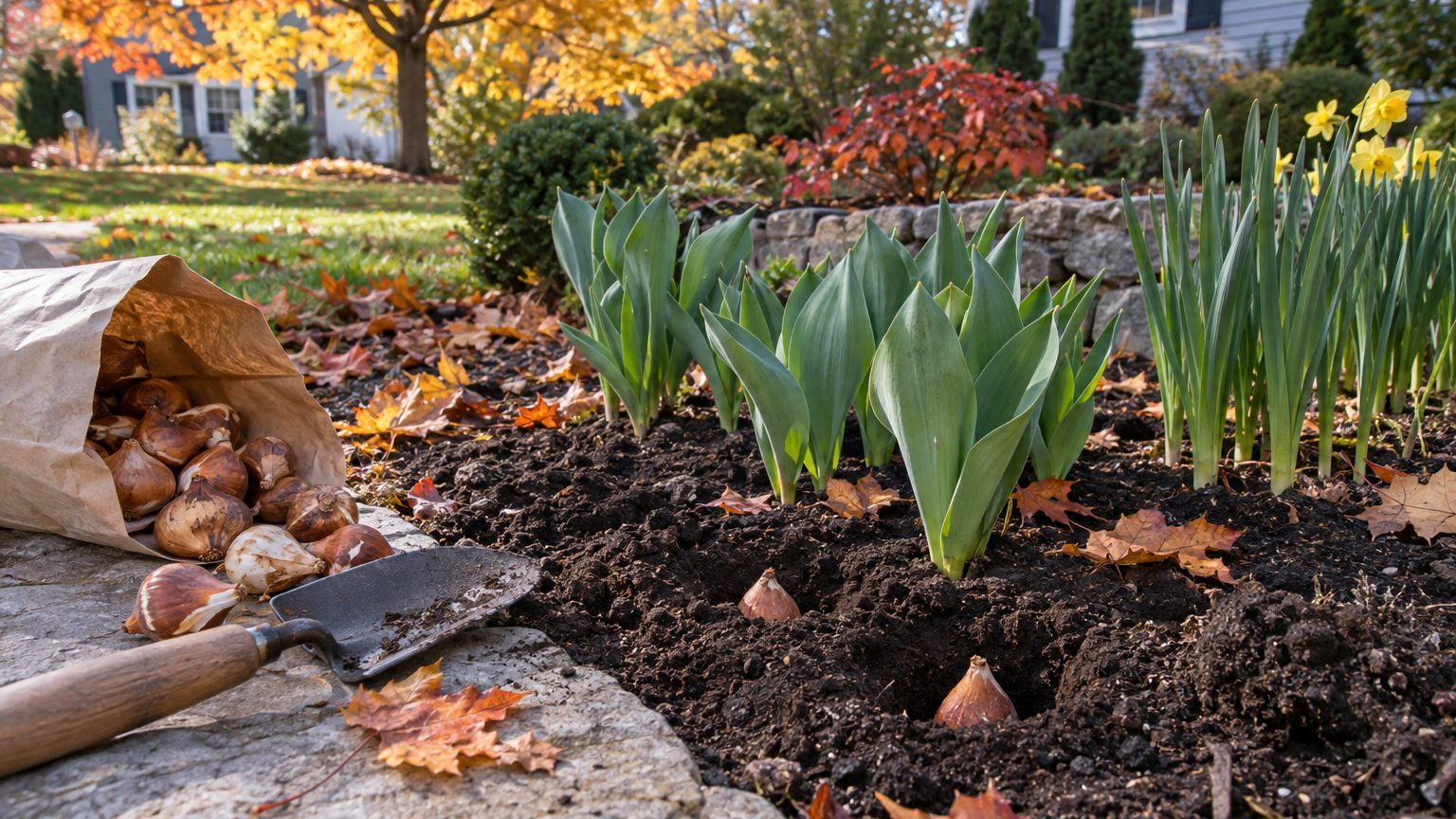 When to Plant Tulip and Daffodil Bulbs in the Fall