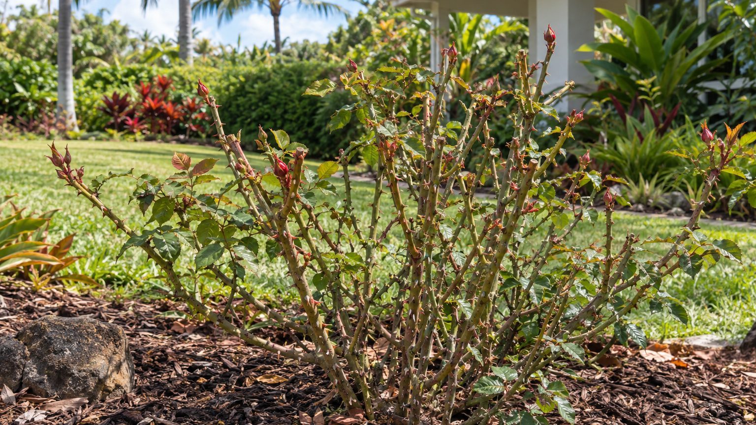 When to Prune Roses in Hawaii