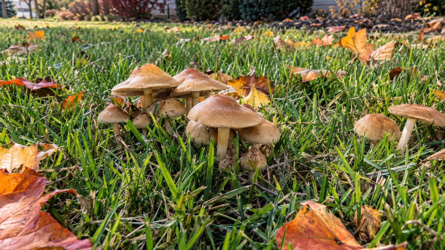 Mushrooms in the Lawn: What It Means and What to Do
