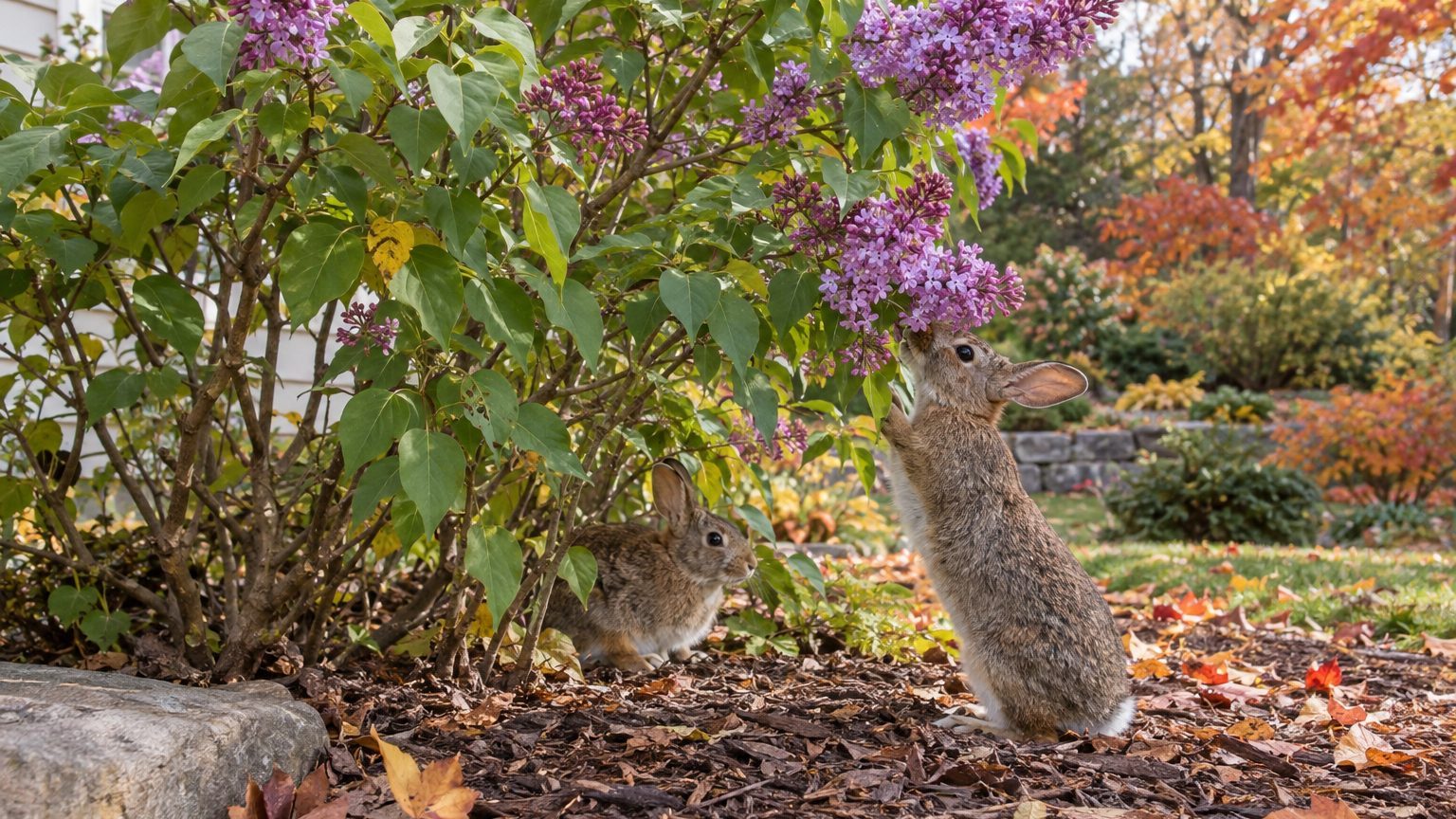 Rabbits on Lilacs: How to Spot Them and Get Rid of Them