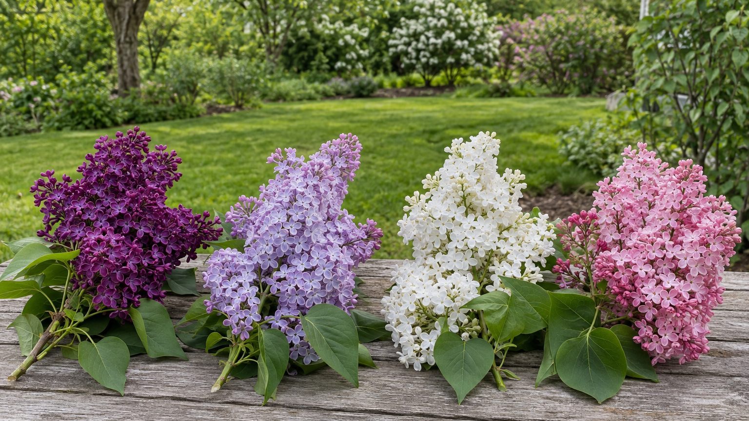 Types of Lilacs Compared: Common, Hybrid, Dwarf and Tree