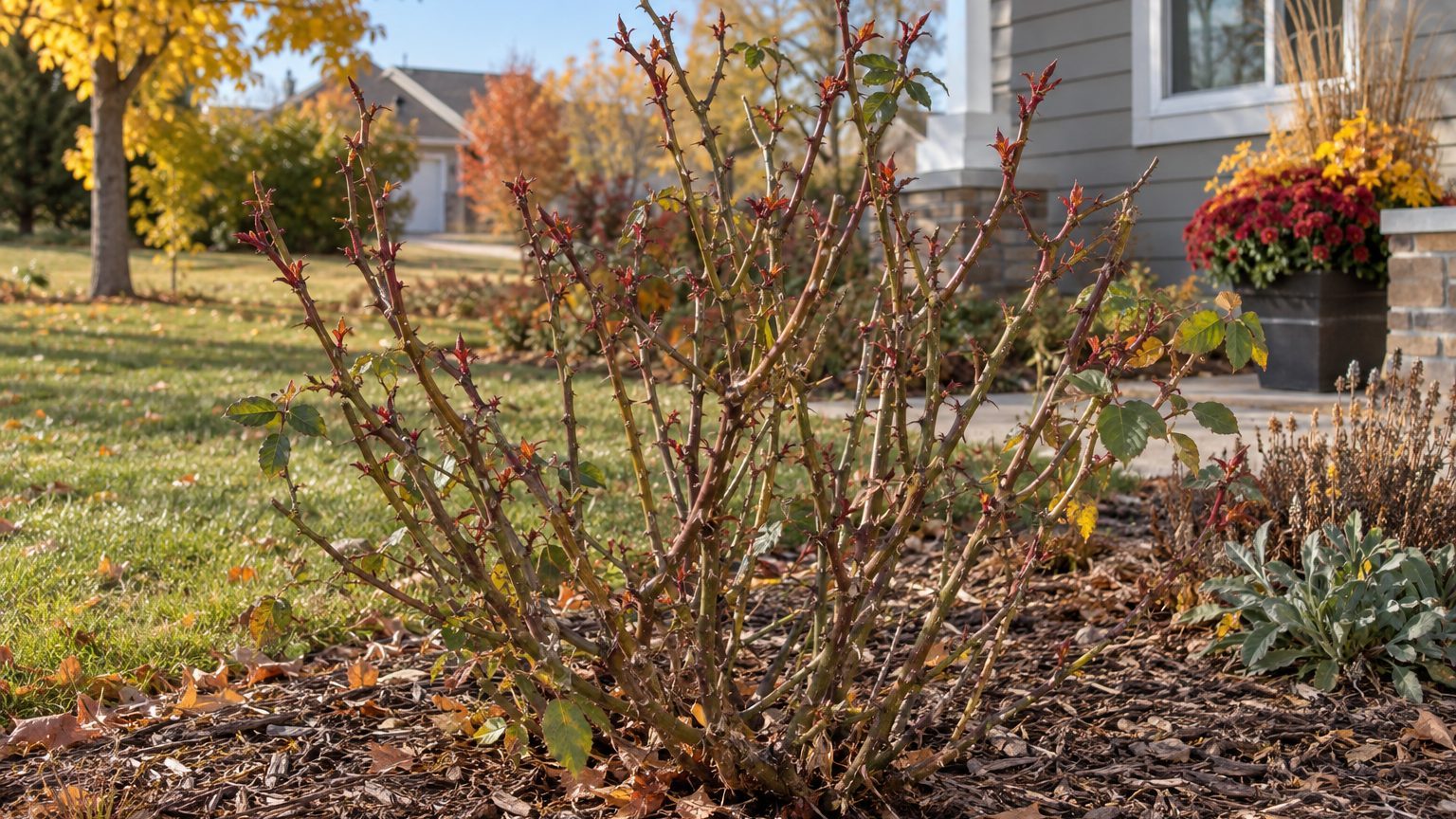When to Prune Roses in North Dakota