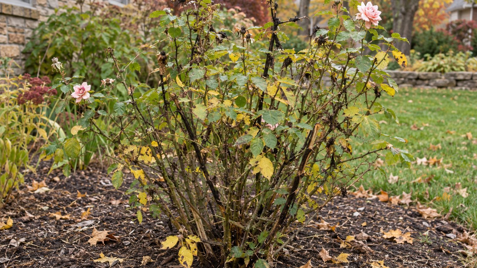 Rose Problems: Yellow Leaves, Dieback and Few Flowers