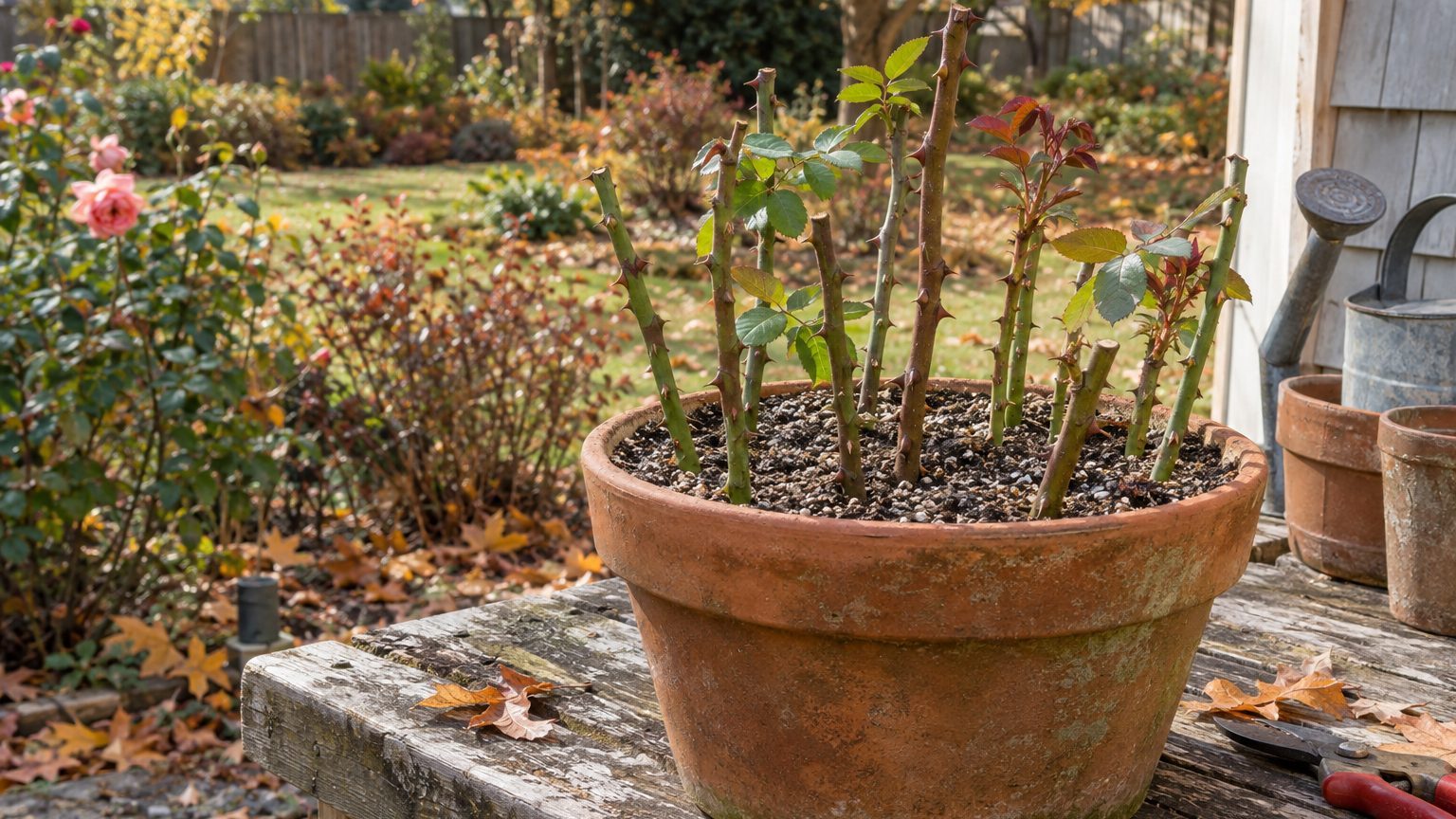 How to Propagate Roses from Cuttings