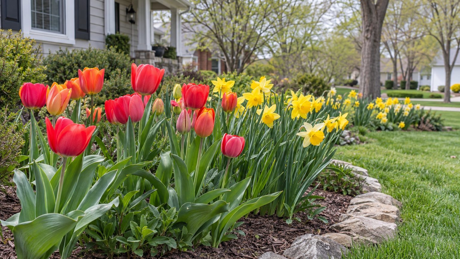 When to Plant Tulips and Daffodils in Iowa