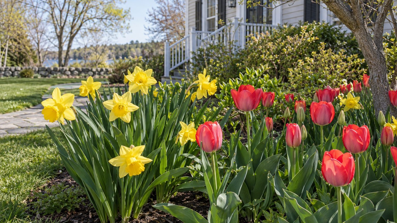 When to Plant Tulips and Daffodils in Maine